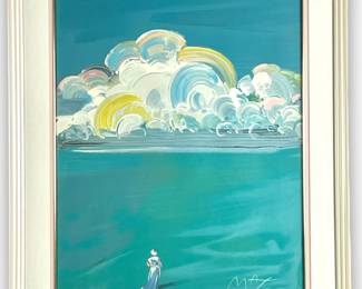 #222 • Peter Max: “Sage” Signed Framed LE Serigraph #18/300
