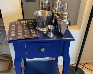 Stainless steel mixology set