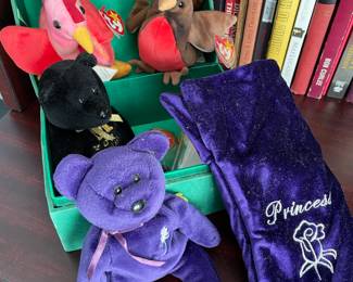 Princess Di beanie baby