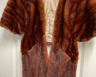 Vintage mink stole