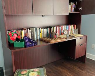 Desk & books