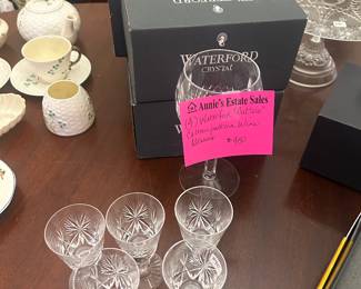 Waterford wine glasses