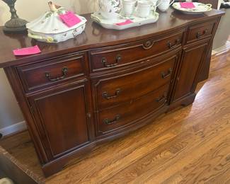 Antique Bernhardt mahogany buffet