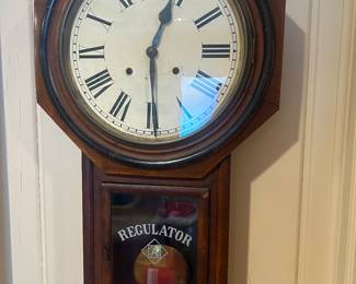 Antique Regulator wall clcok