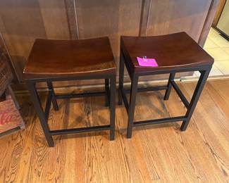 Pair of barstools
