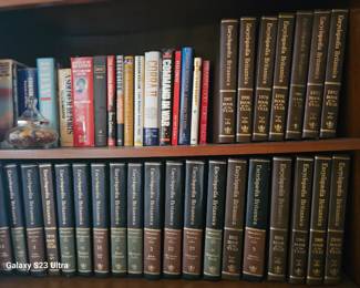 lots if books, these are sold as a set