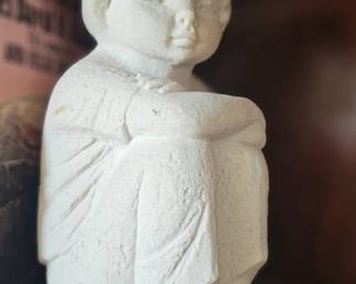 Vintage medium size child sculpture 