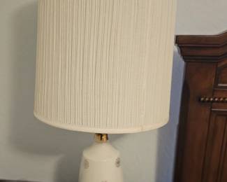 vintage lamps, pair