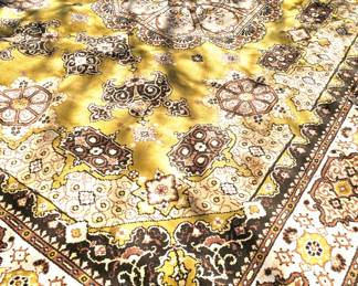 super large vintage carpet