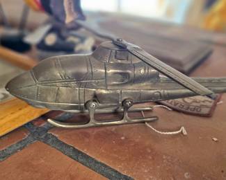 brass helicopter