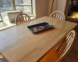 view of breakfast set
