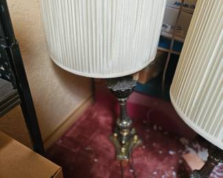 Brass lamps