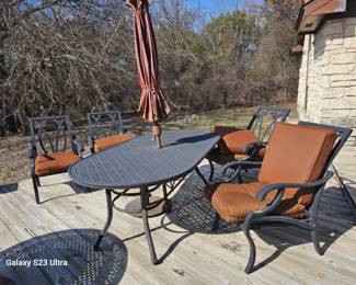 comfortable outdoor set