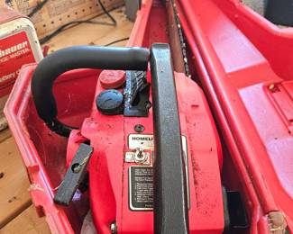 clean chain saw