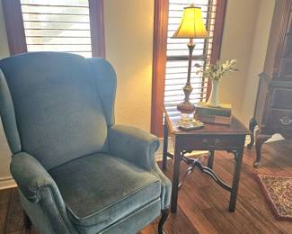 peaceful reading nook