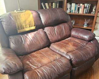 comfy well-worn love seat