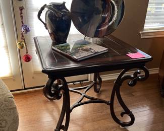Matching coffee table and end table