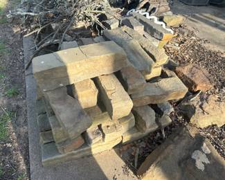 Lot of landscape stones