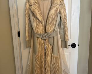 Vintage Valentine’s Dallas fur with leather
