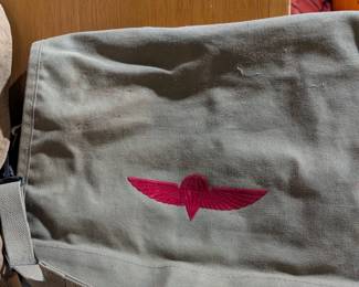 Vintage Israeli Paratrooper Messenger Bag