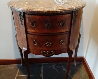 Marble Top hall table