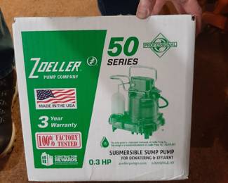 Brand New!  Submersible Sump Pump