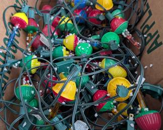 like 8 strands of bubble lights