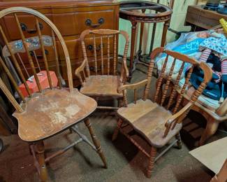 Chair on left Nichols and Stone Co. Gardner, Mass.