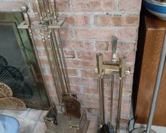 Beautiful fireplace accessories