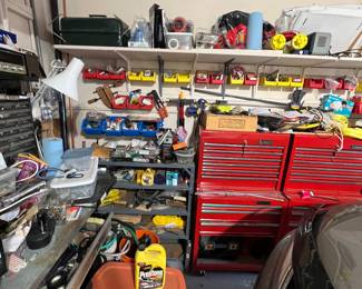 GARAGE. TOOLS. FISHING. GOLF.!!!