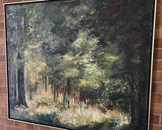 Oil Painting by Robert L. Elsocht was born in Belgium on September 30, 1908.  By 1930 Elsocht was living in Berkeley, CA.  He died in Walnut Creek, CA on October 4, 1999.
