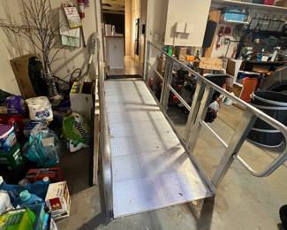 $250. Aluminum Wheelchair Scooter Ramp with Hand Rails. 
