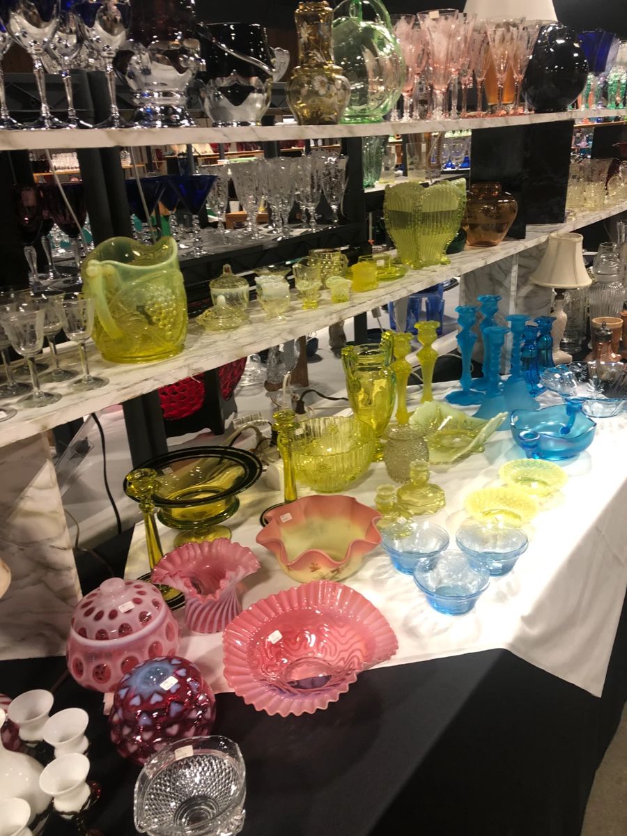 fine antique glassware