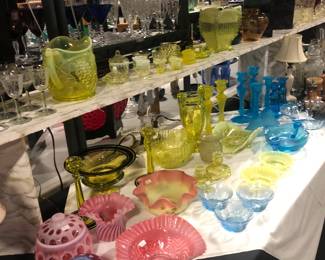 fine antique glassware