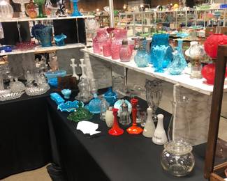 victorian and pattern glass