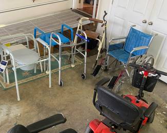 The front scooter is sold. Everything else is available!