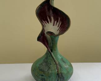 Calla Lily vase by Susan Anderson Ceramics