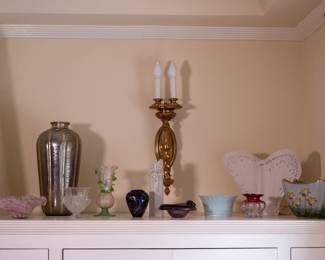 Lalique, Limoges, Rubina, and other art glass pieces!