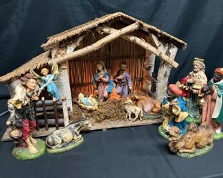 CT471Nativity Set From Italy