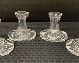 CT470Vintage Waterford Candleholders