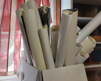 Lots of vintage movie, rock, sports, beer posters