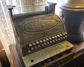 Antique National cash register collection 