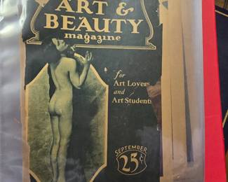 Vintage Art & Beauty magazine collection 