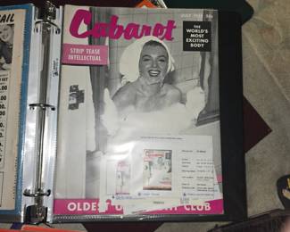 Vintage Cabaret magazine collection 