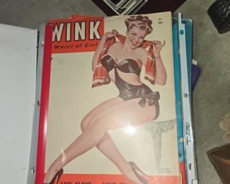 Vintage Wink magazine collection 