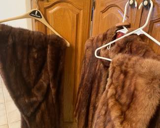 Mink Jacket And Two Stoles