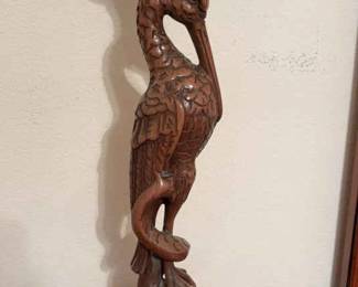 Late 19th Century Carved Wood Smoking Stand