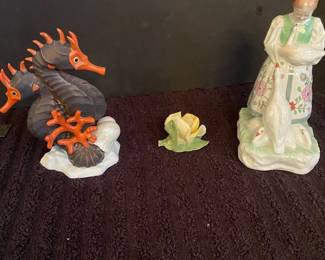 Lot Of Three Herend Porcelain Pieces