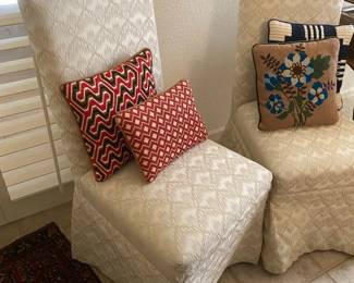 Parson Style Pair Of Chairs