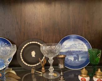 Wedgewood, Sterling, Bing Grondahl, Tiffin and Jade